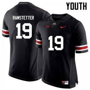 Youth Ohio State Buckeyes #19 Joe Ramstetter Black Nike NCAA College Football Jersey Style EVT5144KV